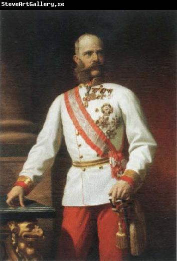 Eugene de Blaas kaiser franz josef l of austria in uniform